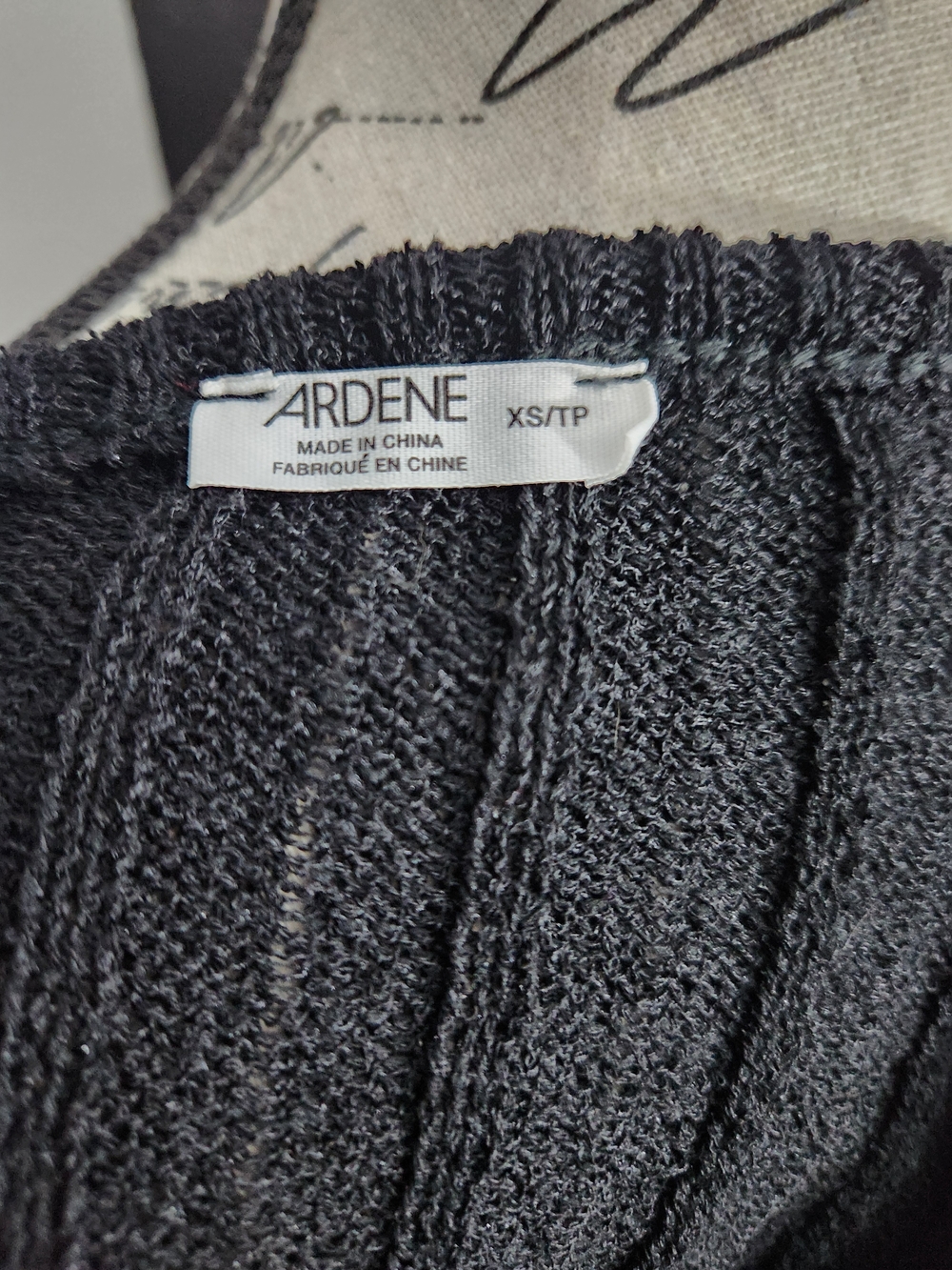 One-Shoulder Ribbed Sweater - Picture 7 of 8